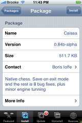 Caissa Update 0.84 & 0.84b
