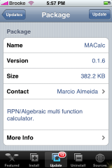 MACalc Update 0.1.6
