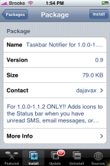 Taskbar Notifier for 1.0.0-1.1.2