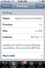 Apple Screenshot Enabler 1.0