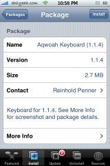 Aqwoah Keyboard Install