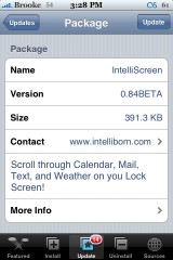 IntelliScreen 0.84