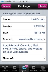 IntelliScreen 0.95