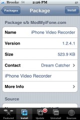 iPhone Video Recorder 1.2.4.1