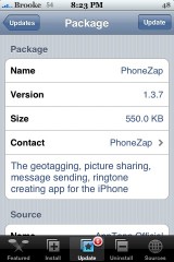 PhoneZap 1.3.7