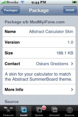 A8stract Calculator Skin