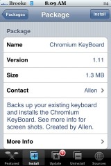 Chromiun KeyBoard 1.1