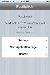 iFastSwitch 1.0