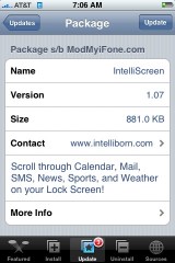 IntelliScreen 1.07