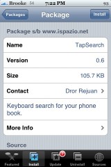 TapSearch 0.6