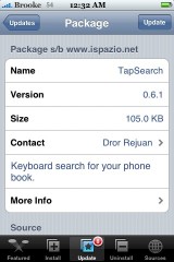 TapSearch 0.6.1