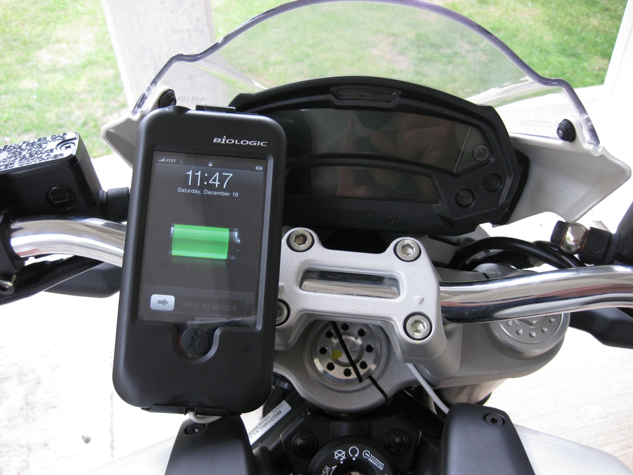 Motorcycle Iphone