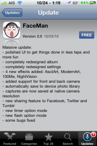 App Store Update Description