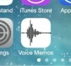 iOS 7 Voice Memos Icon